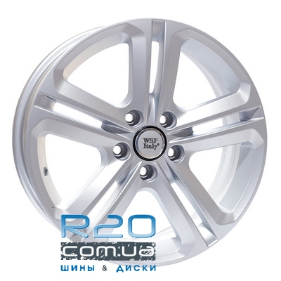WSP Italy Volkswagen (W467) Xiamen 7x17 5x112 ET49 DIA57,1 (dull silver) в Днепре
