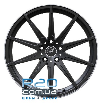 WS Forged WS-44M 9,5x19 5x112 ET50 DIA66,6 (satin black lip polished) у Дніпрі