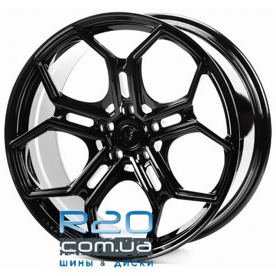 WS Forged WS020C 9,5x20 5x112 ET20 DIA66,6 (gloss black) в Днепре